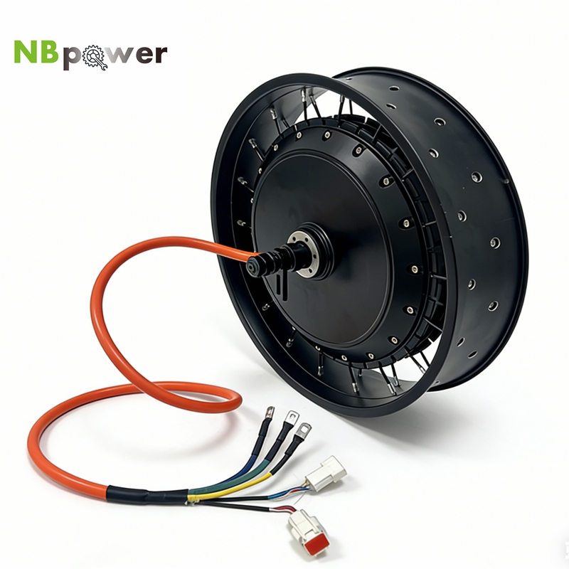 NBpower/QS 273 40H 48-96v กำลั - 72V 8000W Brushless Hub Motor บทวิจารณ์และราคา