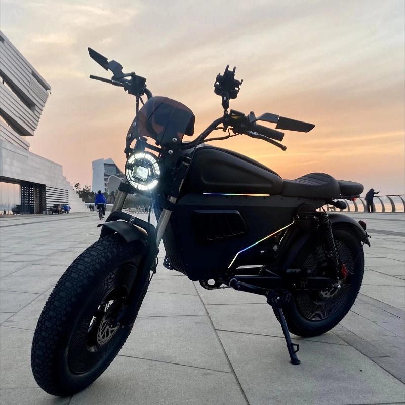 จักรยานไฟฟ้า New Black Warrior - 48V 1500W Rear Hub Motor With Battery บทวิจารณ์และราคา